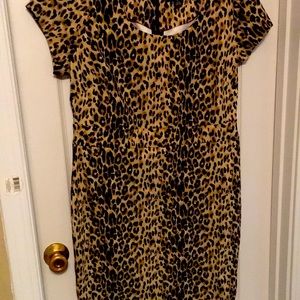 Leopard print Forever 21+ dress